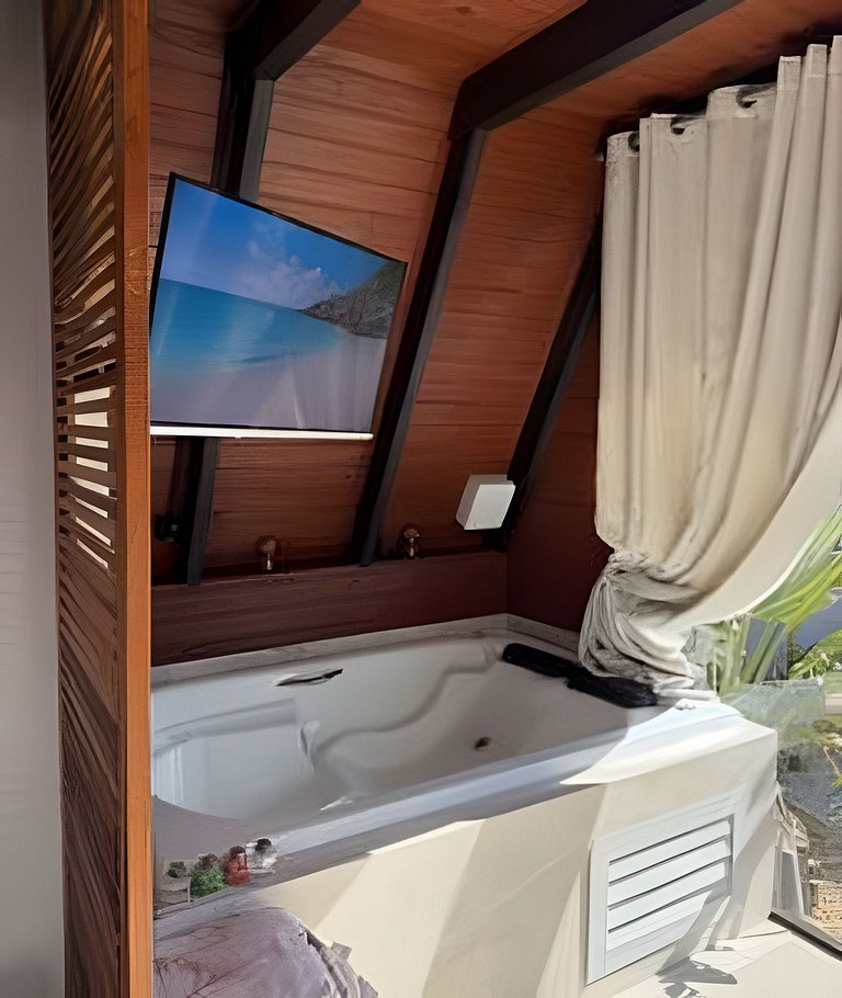 Cabana Riviera | Jacuzzi Privativa | Ferrugem