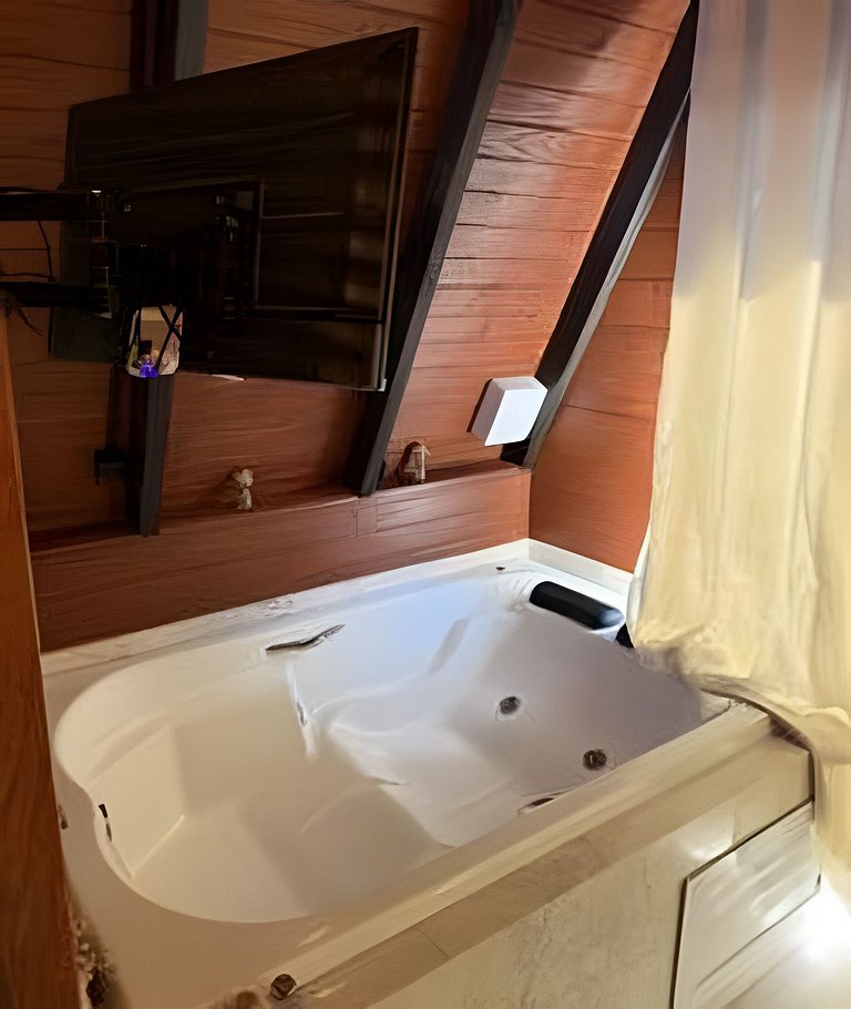Cabana Riviera | Jacuzzi Privativa | Ferrugem