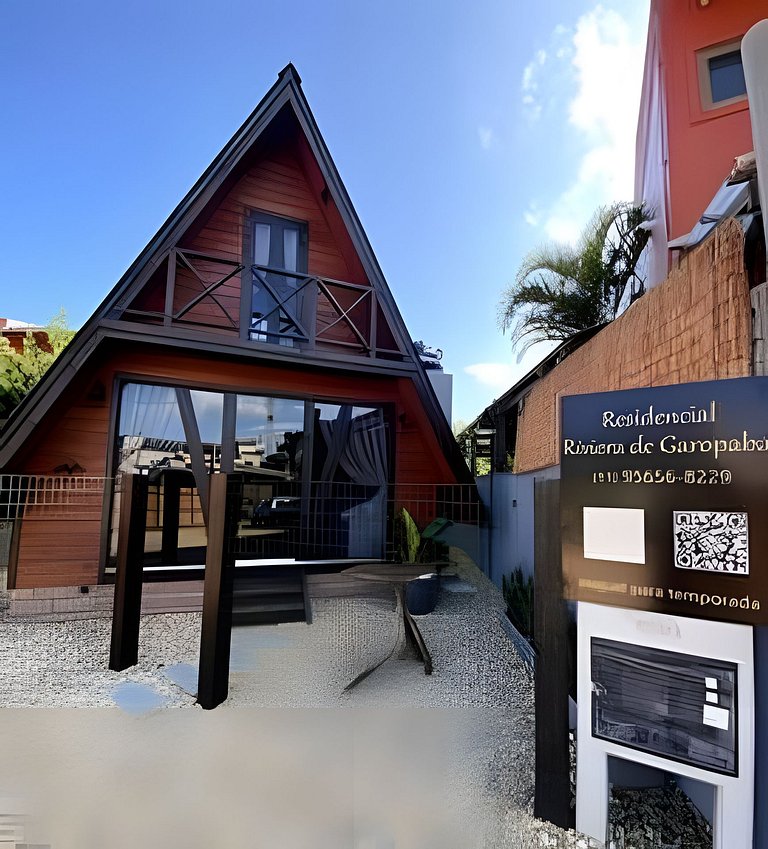 Cabana Riviera | Jacuzzi Privativa | Ferrugem